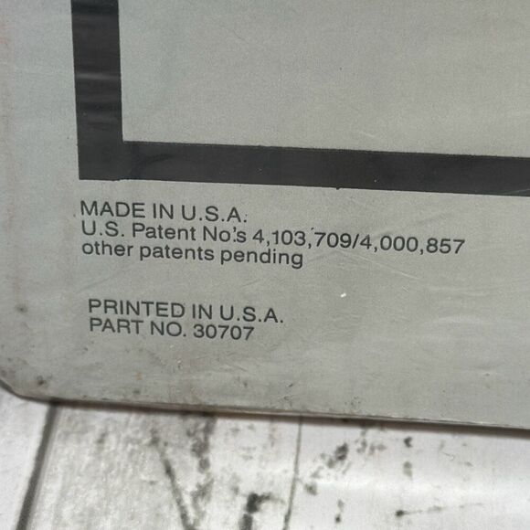 Vintage Moen Touch Control Silver Stanadyne Part No. 30707 Made in USA - Picture 5 of 7